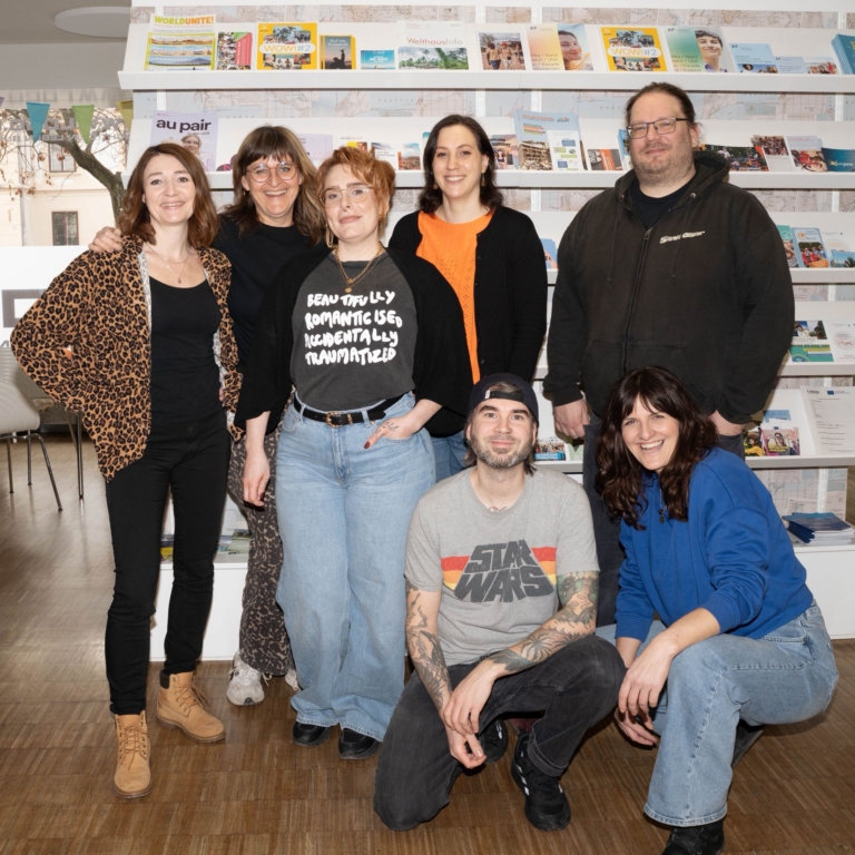 Foto von Jugendinfofachkräften